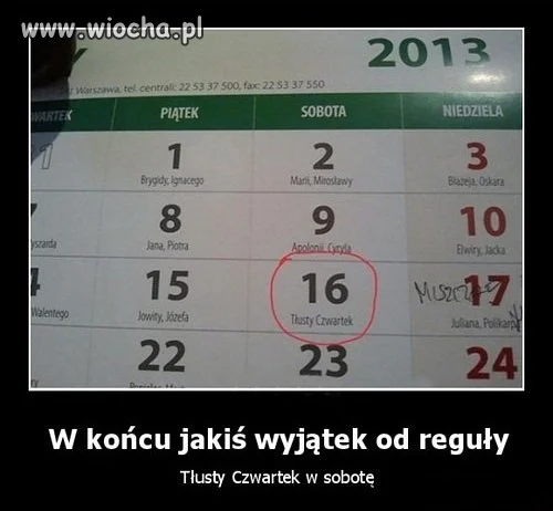 Tłusty czwartek