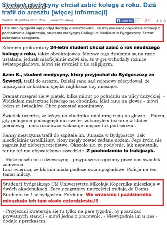 Islam w Polsce 16.12.2013r