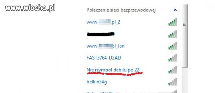 Przekaz dla sąsiada...