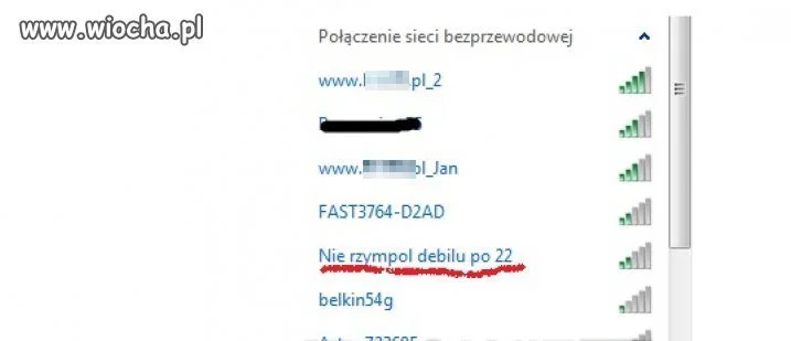Przekaz dla sąsiada...