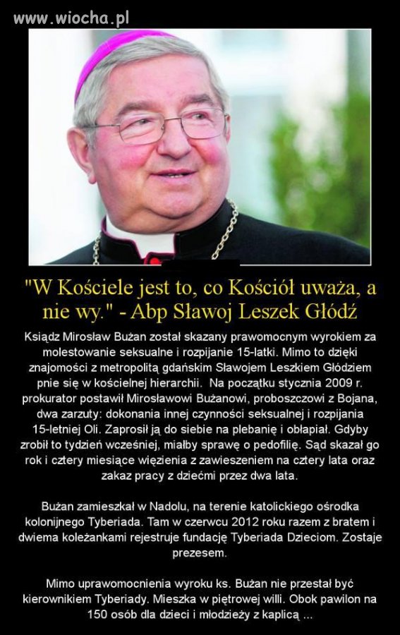 W Kościele jest to, co Kościół uważa, a nie wy.