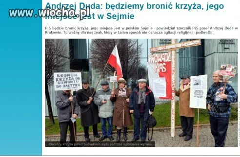 I znów krzyż zamiast łączyć