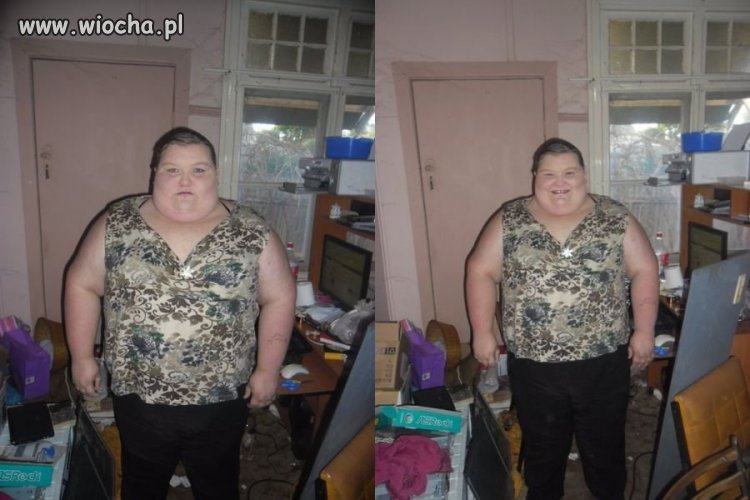 Po lewej to zanim zrobiłam porządki 