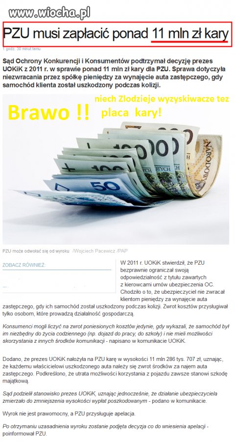 Nosił Wilk razy kilka, ponieśli i Wilka!