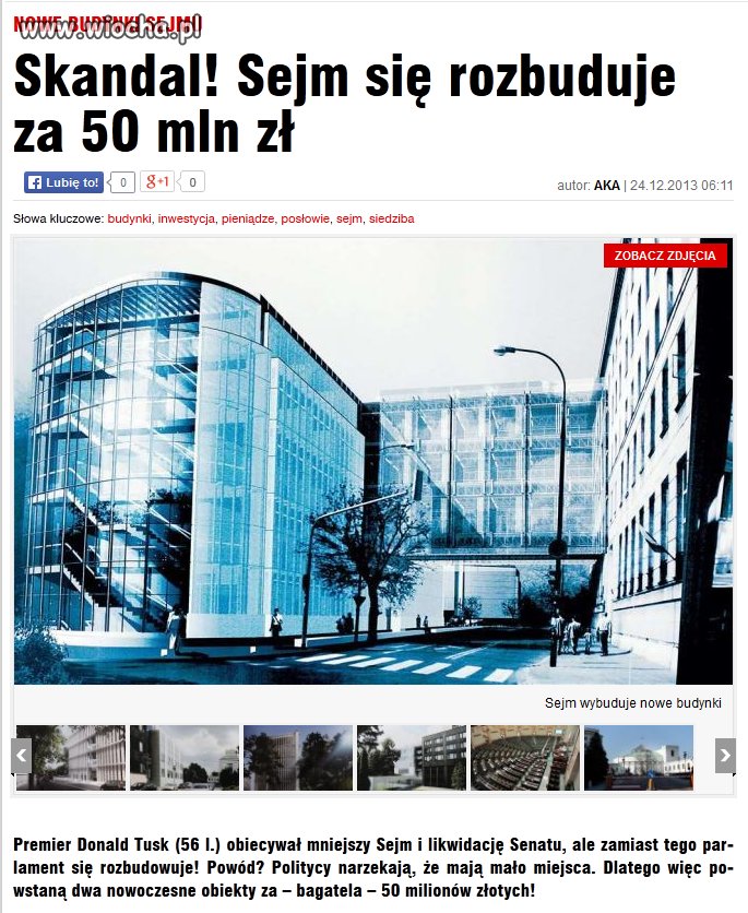 Tak posłowie walczą z kryzysem