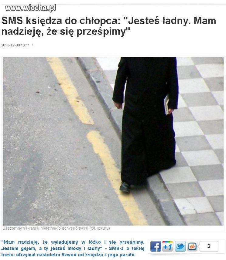 Nie tylko nasi księża są tak zdemoralizowani...