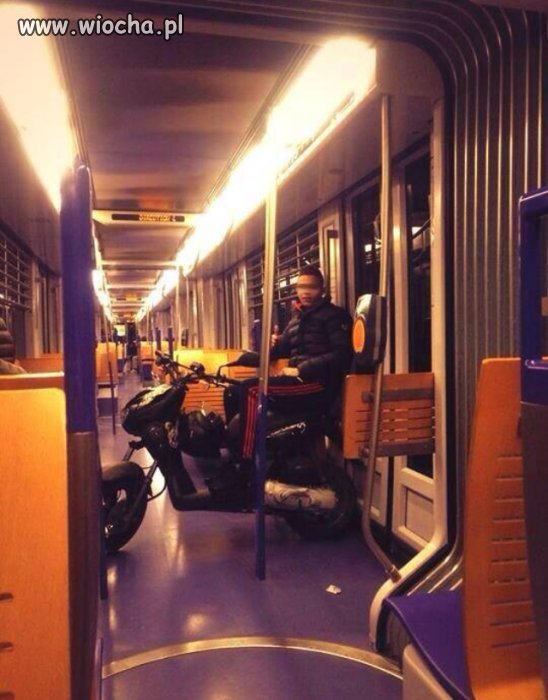Skuterem do metra
