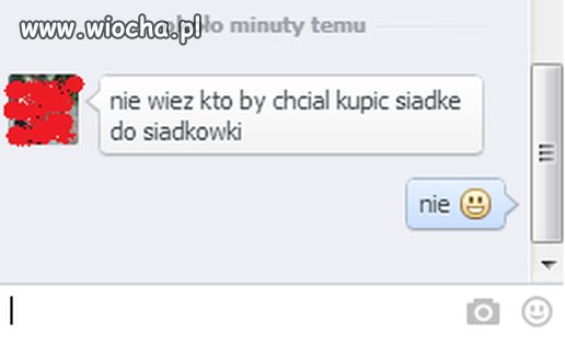 Siadka do siadkówki!