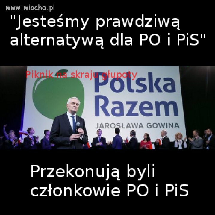 I te same gęby myślą że ktoś się na to nabierze 