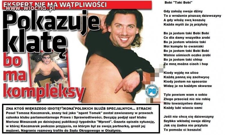 Odrobina poezji agenta Tomka