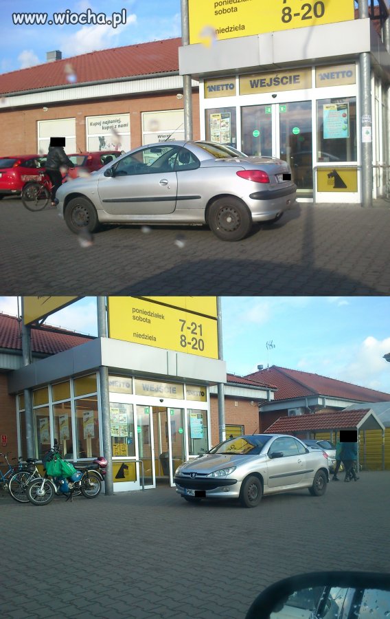 Tak się parkuje w Wolsztynie 