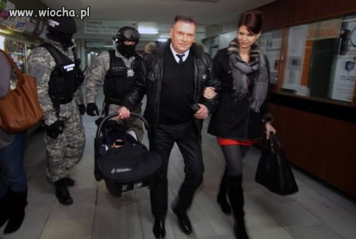 Rutkowski odebrał ze szpitala narzeczoną i syna