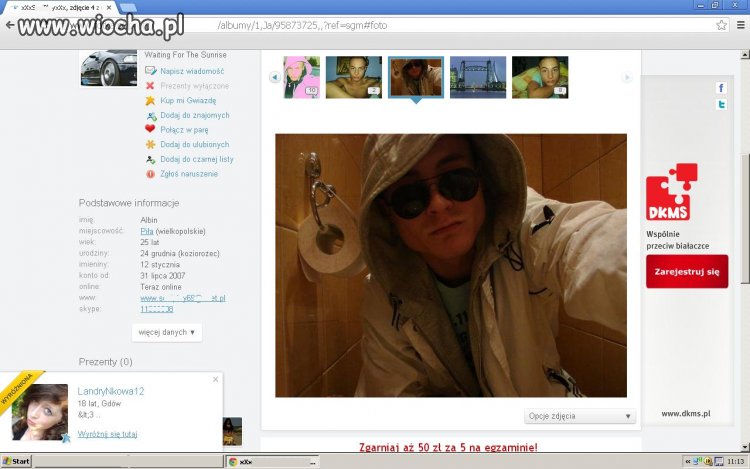 Ziom w WC 