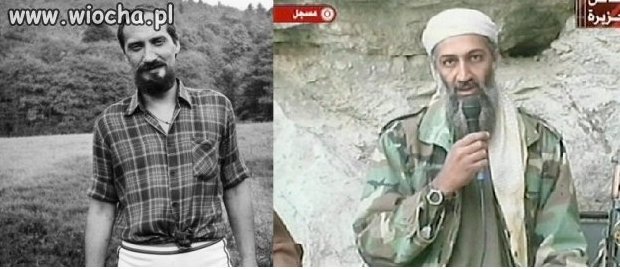 Osama Bin Laden kiedyś i ostatnie foto!