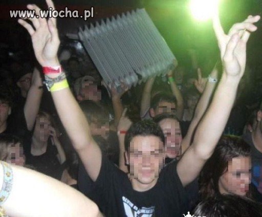 Heavy metal party...