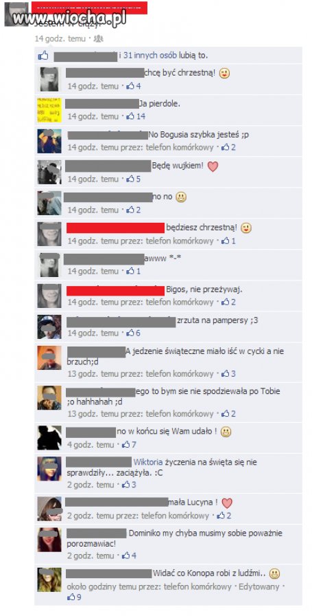 Szesnastolatka w ciąży