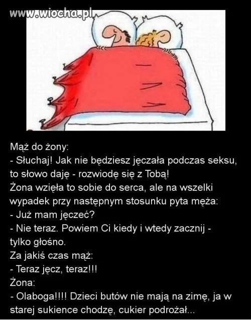 Jęczenie żony