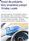 Policjant który nie udzielił nawet pierwszej pomocy