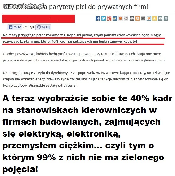Eurodebili z Brukseli całkiem pogięło!