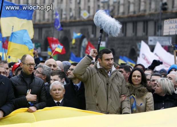 Kaczyński na Ukrainie
