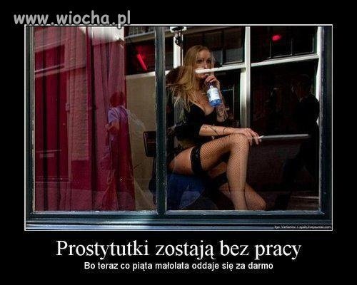 Prostytutki bez pracy ...