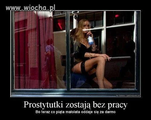 Prostytutki bez pracy ...