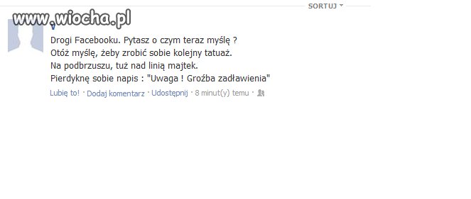 Zadławić się...chyba włosami