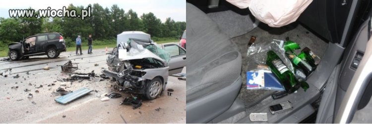 Pijaczka z Toyoty (2,14)  ma kilka zadrapań...