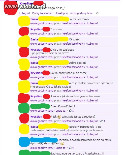 Nie ma to jak kłótnia na fb...