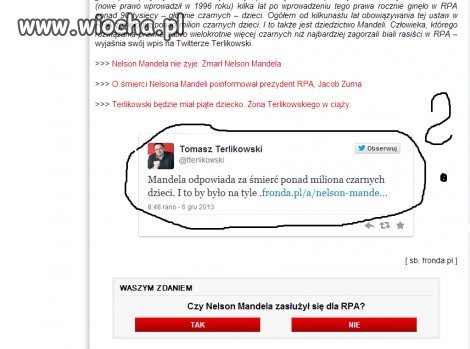 Wiocha dla Terlikowskiego
