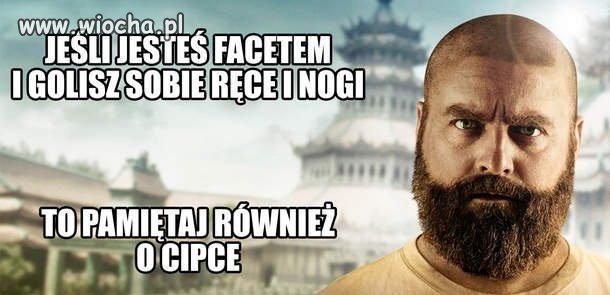 Bo facet to musi być facet