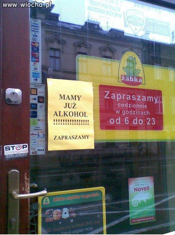 Byłem. Nie poczęstowali