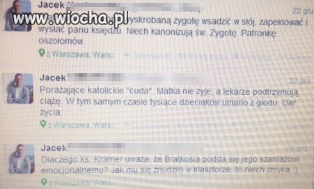 Szkoda komentować fanatyzm...