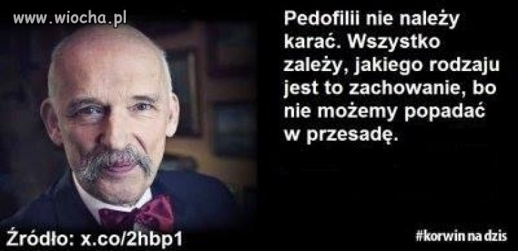 Korwin na dziś...