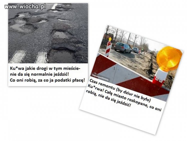 Polska mentalność, byle było na co ponarzekać 