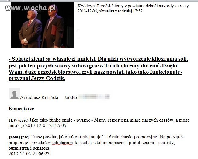 Jako tako funkcjonuje 