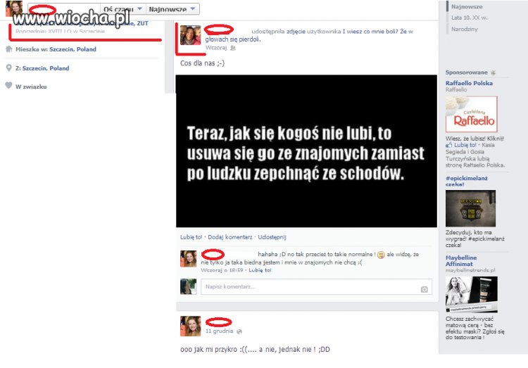 Ach ta dorosłość ..
