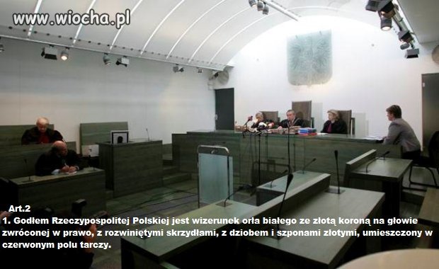 Sądowe bezczeszczenie godła 