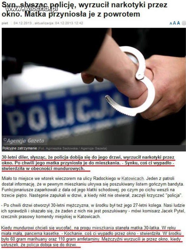 I ty matko przeciwko mnie...