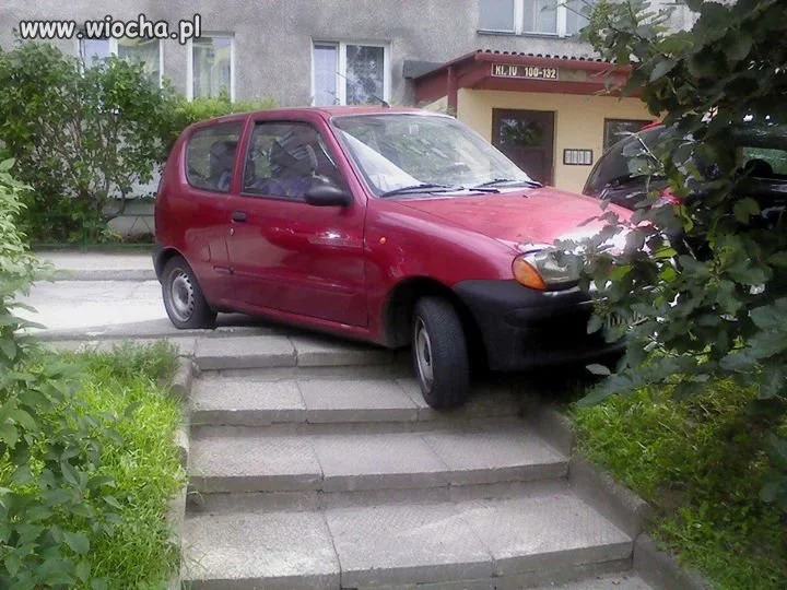 Walka o miejsce parkingowe