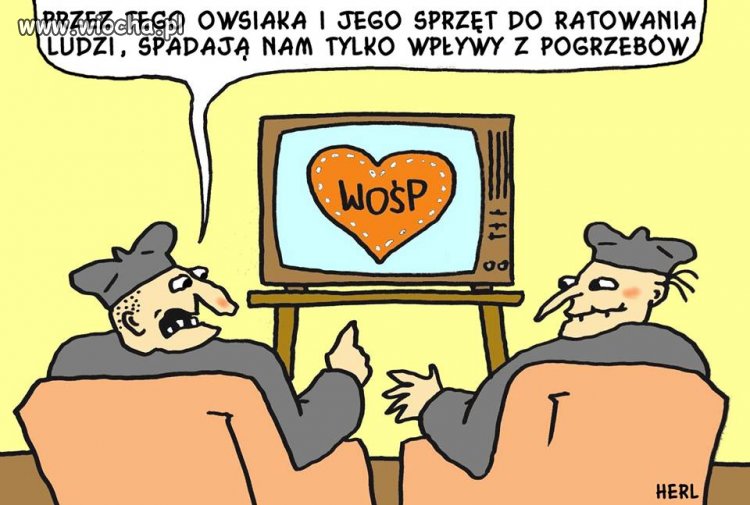 I zaś w niedziele im żal dup... Ściśnie