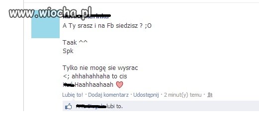 No tak życie bez Fb to nie życie. 