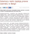 Belgia pierwszym krajem Islamskim w UE?