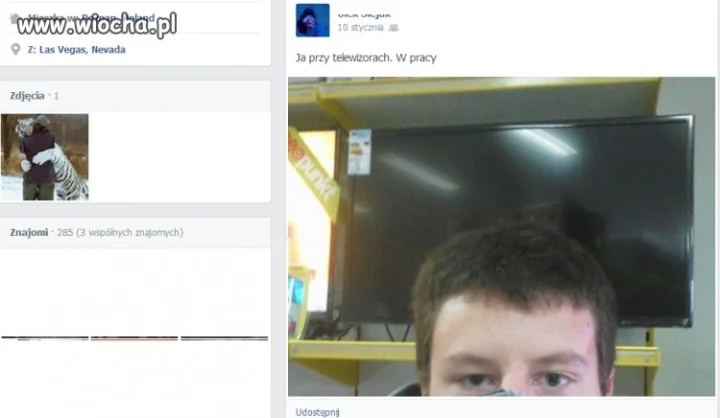 Ja przy telewizorach...