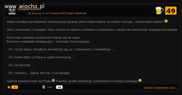 Przykry obraz naszego