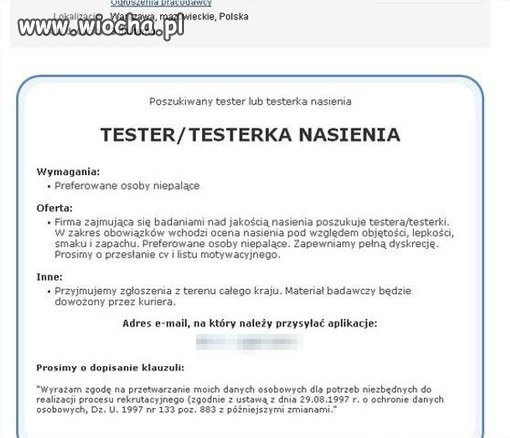 Extra praca