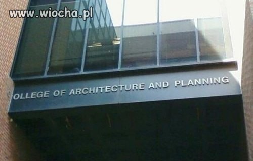 College ... architektura i planowanie 