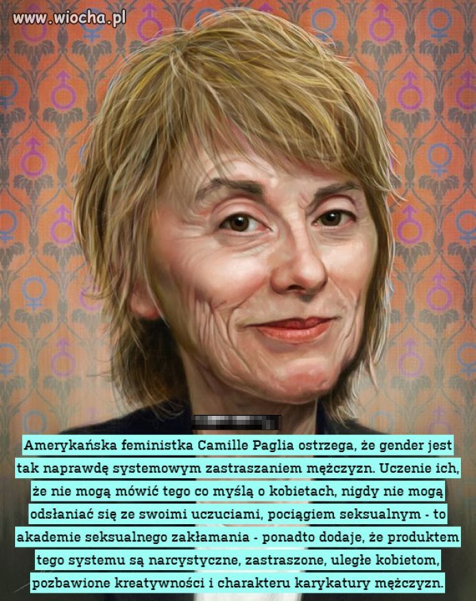 Feministka zdradza tajemnicę dżender.