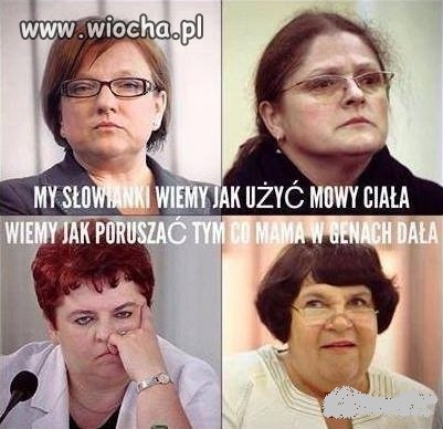 My słowianki...
