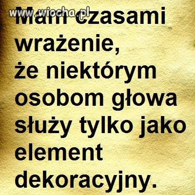 To już chyba nie jest wrażenie...